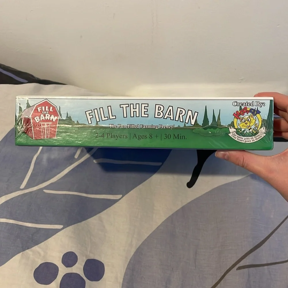 Fill the Barn board game NWT